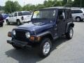 2006 Midnight Blue Pearl Jeep Wrangler X 4x4  photo #1