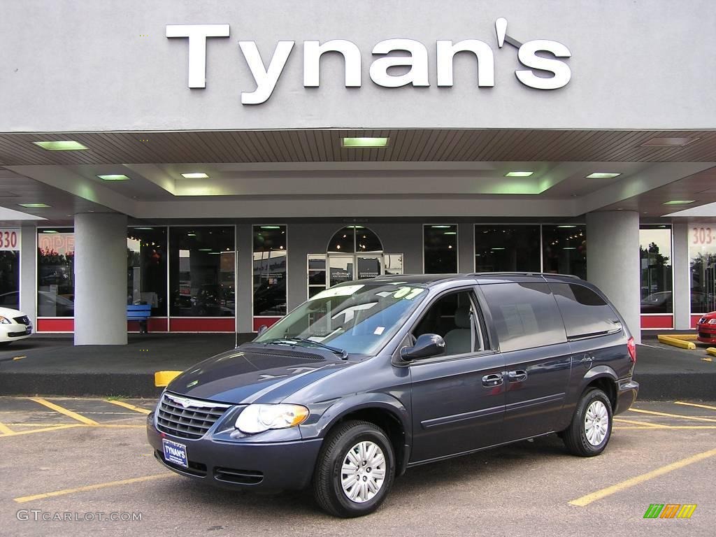 2007 Town & Country LX - Modern Blue Pearl / Medium Slate Gray photo #1