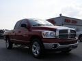 2007 Inferno Red Crystal Pearl Dodge Ram 1500 Big Horn Edition Quad Cab  photo #1