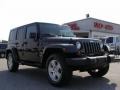 2007 Black Jeep Wrangler Unlimited Sahara 4x4  photo #1