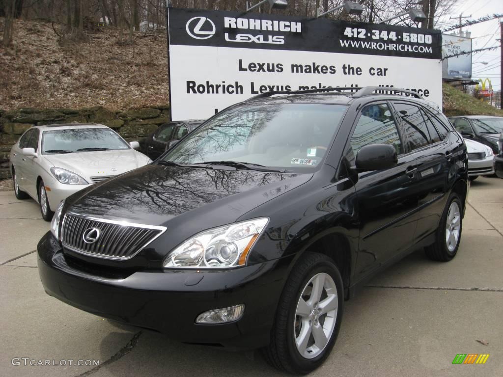 2005 RX 330 AWD - Black Onyx / Ivory photo #1