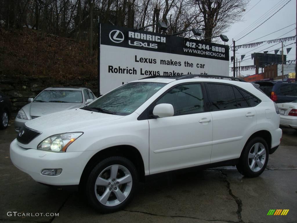 2006 RX 330 AWD - Crystal White Pearl / Ivory photo #1