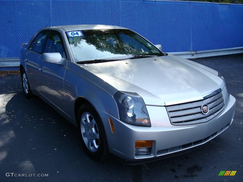 2004 CTS Sedan - Light Platinum / Light Gray/Ebony photo #6