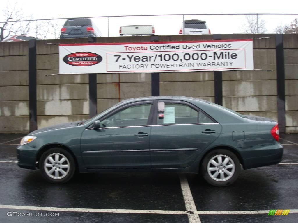 Aspen Green Pearl Toyota Camry