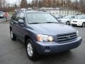 2003 Bluestone Metallic Toyota Highlander V6 4WD  photo #6