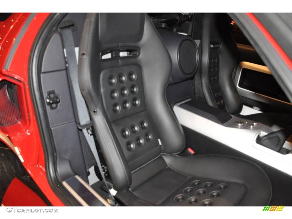 Ebony Black Interior 2006 Ford GT Standard GT Model Photo #17639323