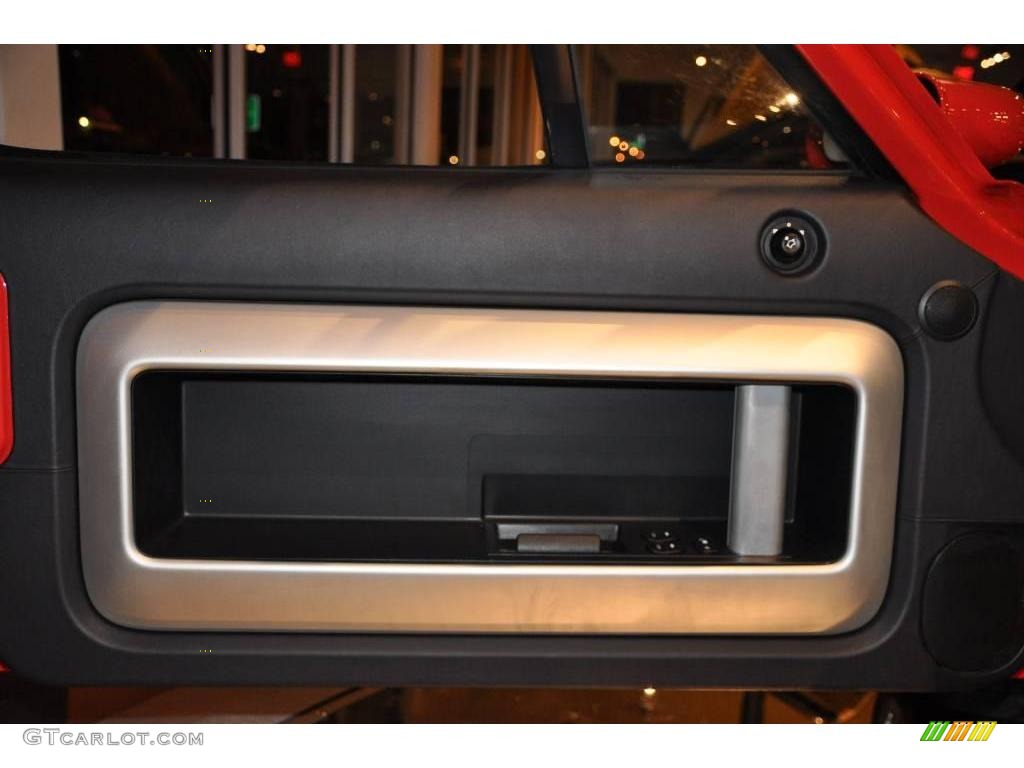 2006 Ford GT Standard GT Model Ebony Black Door Panel Photo #17639355