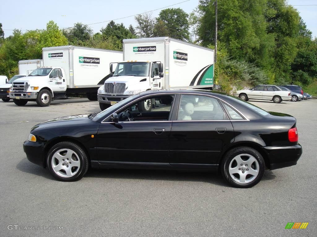 1999 A4 2.8 quattro Sedan - Brilliant Black / Ecru photo #10