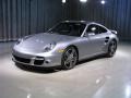 2008 GT Silver Metallic Porsche 911 Turbo Coupe  photo #1