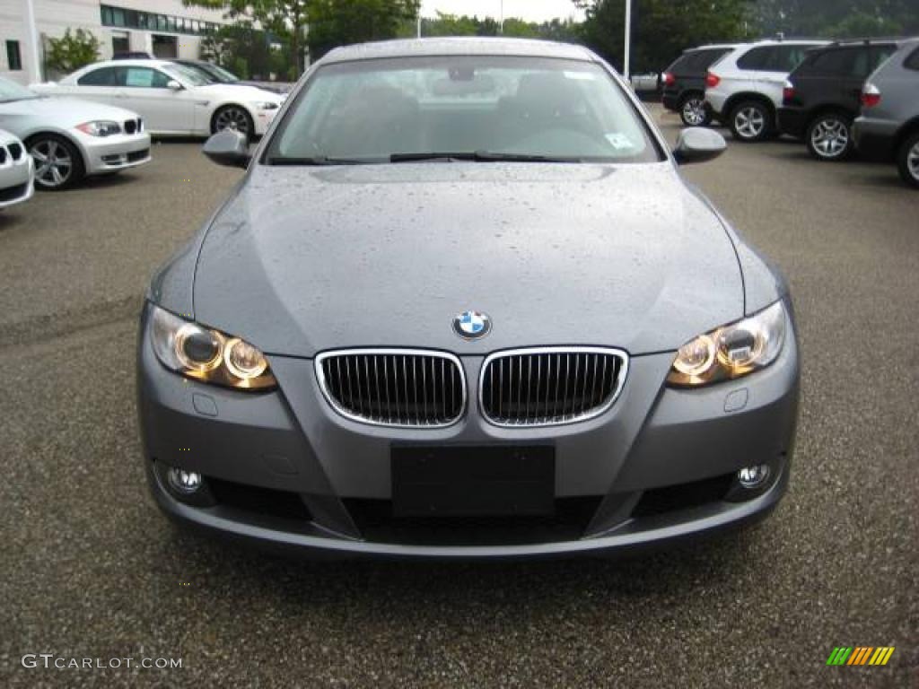 2009 3 Series 328xi Coupe - Space Grey Metallic / Black photo #8