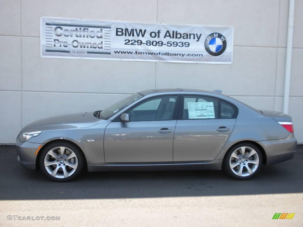 2010 5 Series 535i Sedan - Space Grey Metallic / Gray photo #1