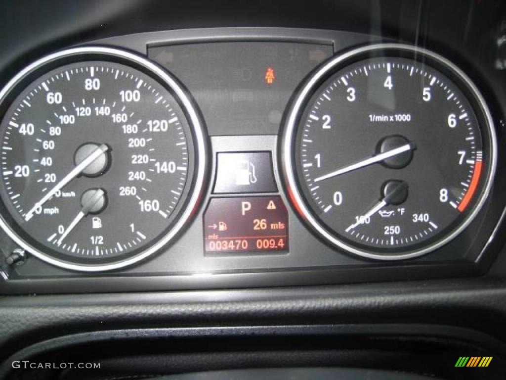 2009 3 Series 328xi Coupe - Space Grey Metallic / Black photo #17