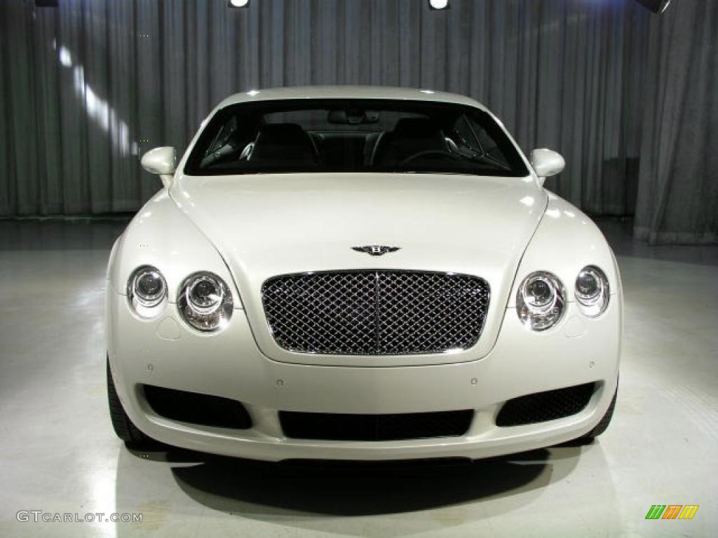 2006 Continental GT Mulliner - Ghost White Pearlescent / Beluga photo #4