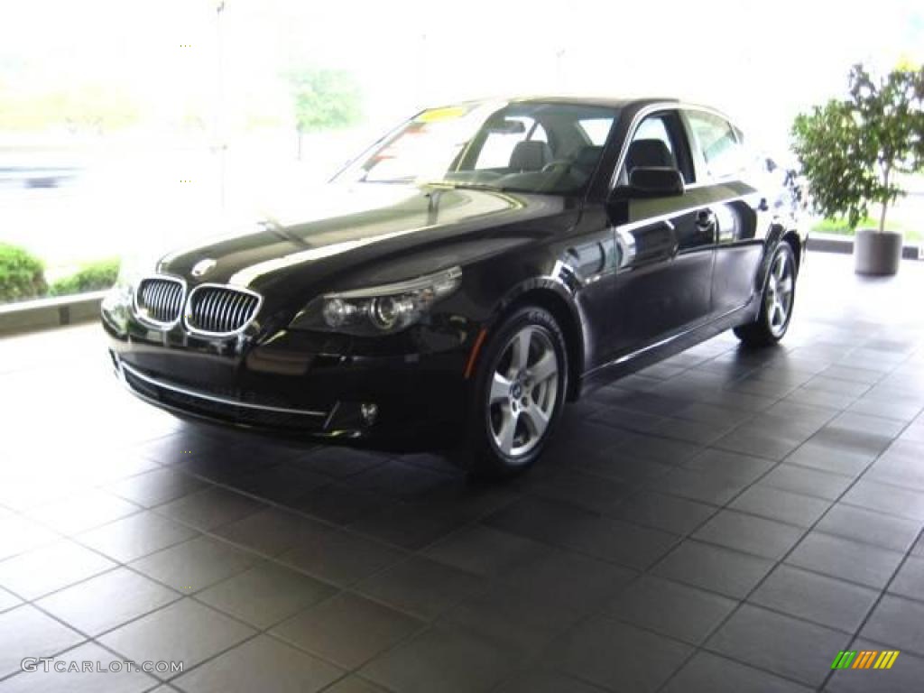 Jet Black BMW 5 Series