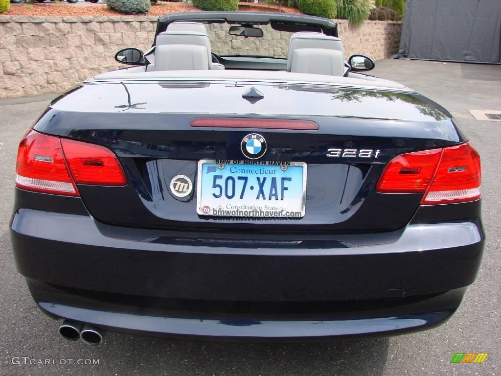 2008 3 Series 328i Convertible - Monaco Blue Metallic / Gray photo #7