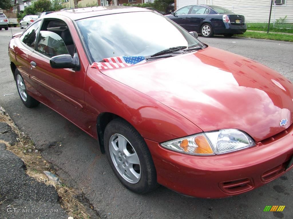 2000 Cavalier Coupe - Cayenne Red Metallic / Graphite photo #1