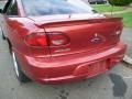 2000 Cayenne Red Metallic Chevrolet Cavalier Coupe  photo #8