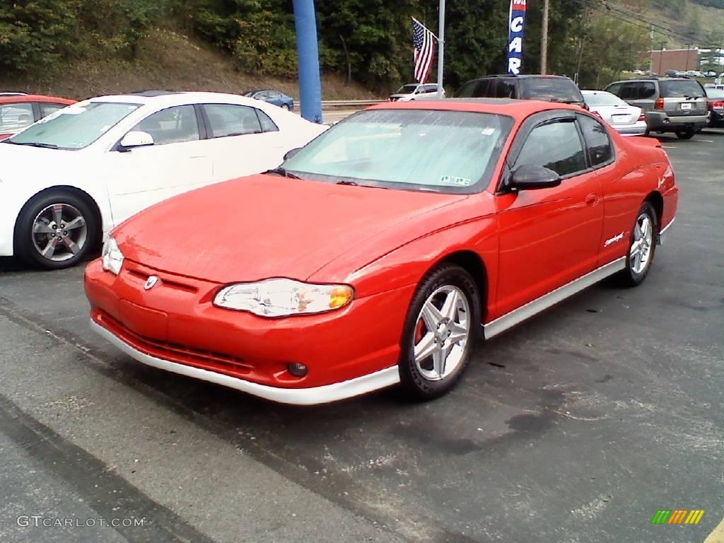 2005 Monte Carlo Supercharged SS - Victory Red / Ebony photo #1