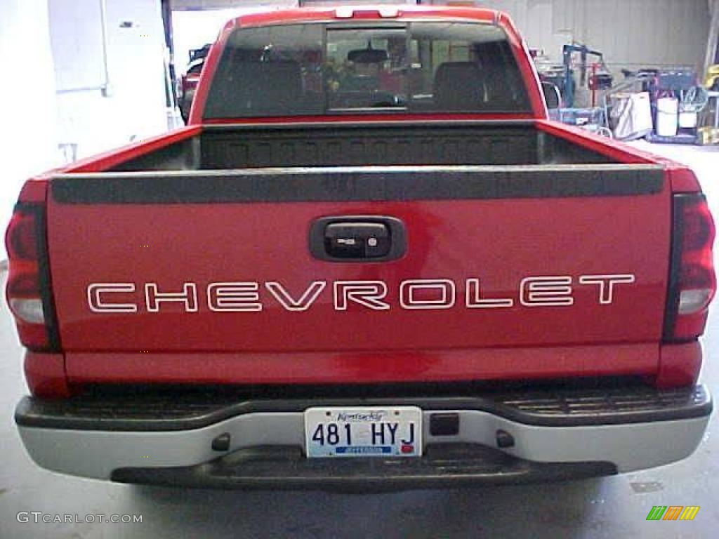 2007 Silverado 1500 Classic Work Truck Regular Cab - Victory Red / Dark Charcoal photo #14