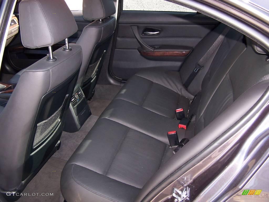 2008 3 Series 328xi Sedan - Sparkling Graphite Metallic / Black photo #11