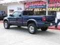 2003 Indigo Blue Metallic Chevrolet S10 LS Extended Cab 4x4  photo #2