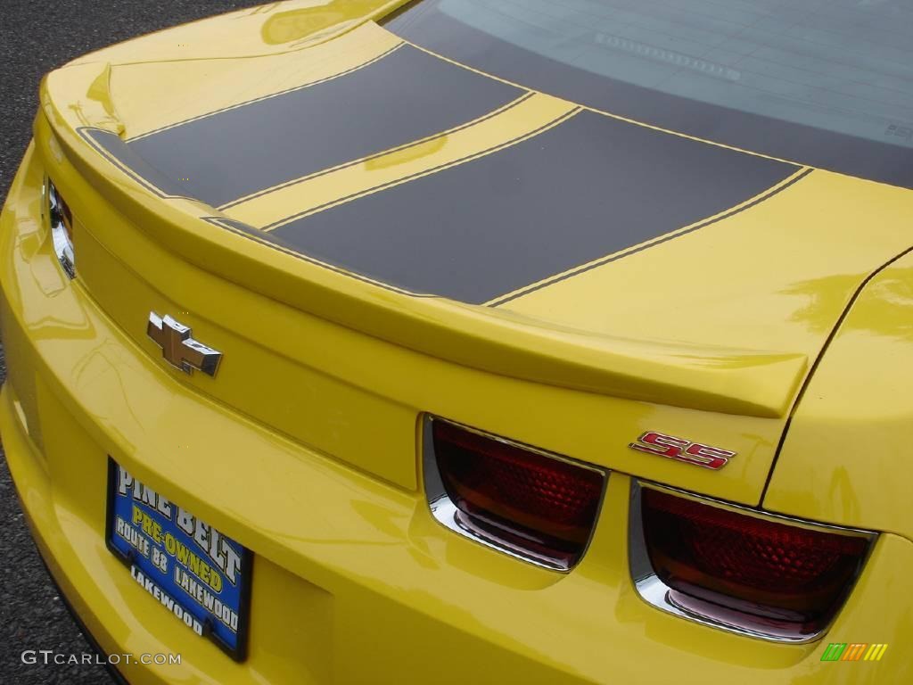 2010 Camaro SS Coupe - Rally Yellow / Black photo #9