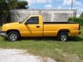 2003 Wheatland Yellow Chevrolet Silverado 1500 LS Regular Cab 4x4  photo #2