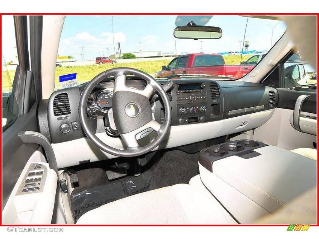 2009 Silverado 1500 LT Crew Cab - Summit White / Light Cashmere photo #23