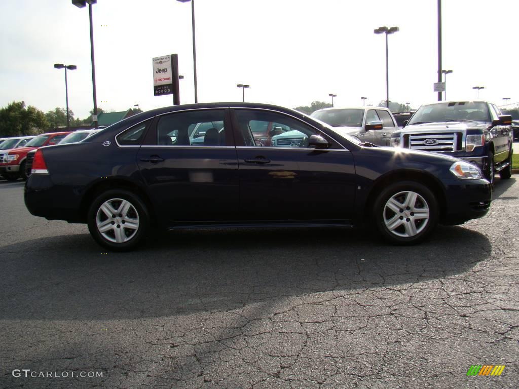 2009 Impala LS - Imperial Blue Metallic / Ebony photo #2