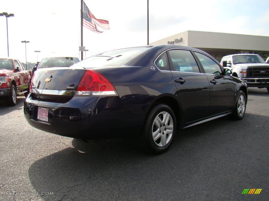 2009 Impala LS - Imperial Blue Metallic / Ebony photo #3