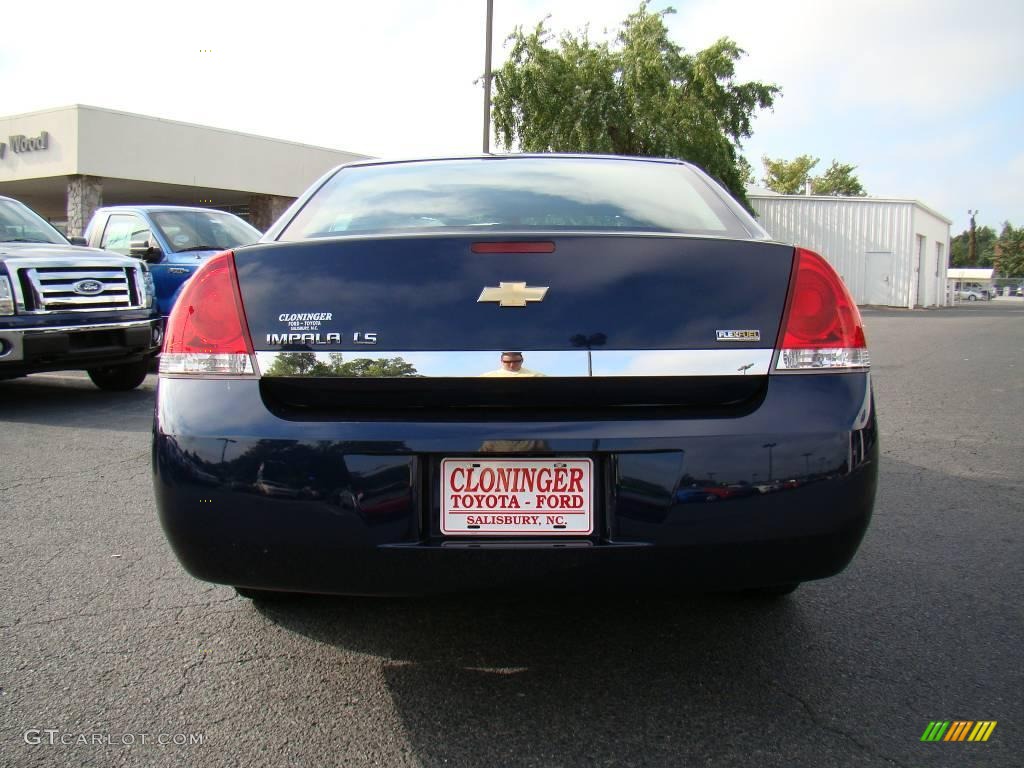 2009 Impala LS - Imperial Blue Metallic / Ebony photo #4