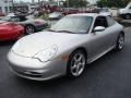2003 Arctic Silver Metallic Porsche 911 Carrera Coupe  photo #1