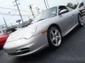 2003 Arctic Silver Metallic Porsche 911 Carrera Coupe  photo #2