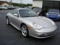 2003 Arctic Silver Metallic Porsche 911 Carrera Coupe  photo #4