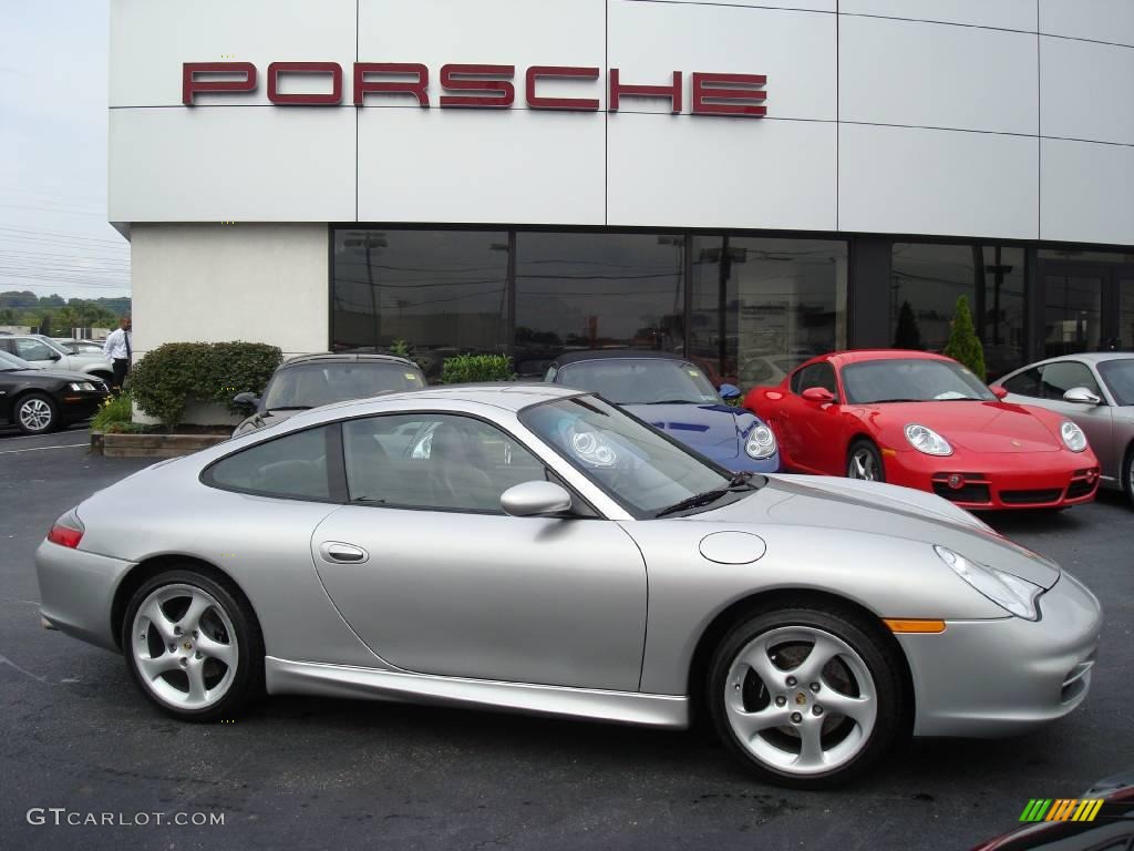 2003 911 Carrera Coupe - Arctic Silver Metallic / Black photo #6