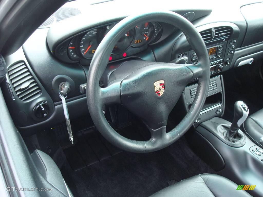 2003 911 Carrera Coupe - Arctic Silver Metallic / Black photo #11