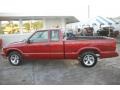 1997 Cherry Red Metallic Chevrolet S10 LS Extended Cab  photo #7