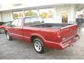 1997 Cherry Red Metallic Chevrolet S10 LS Extended Cab  photo #8