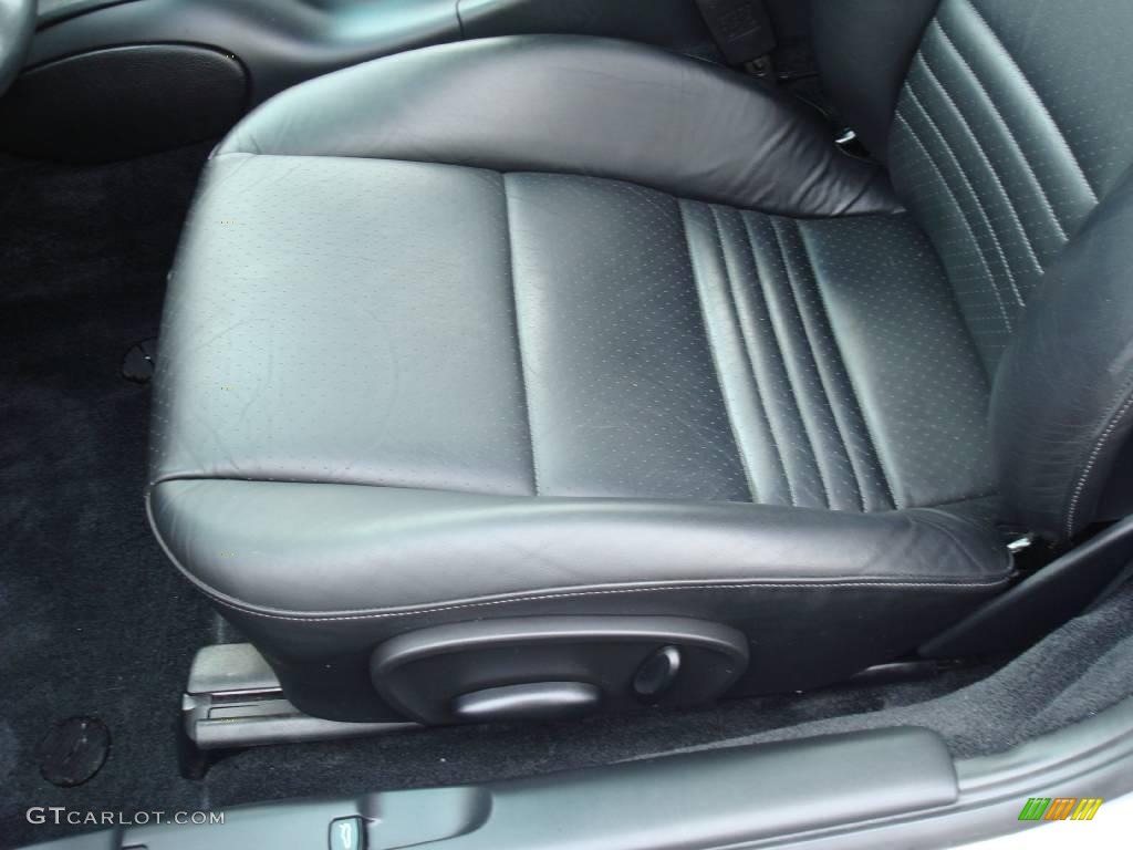 2003 911 Carrera Coupe - Arctic Silver Metallic / Black photo #14