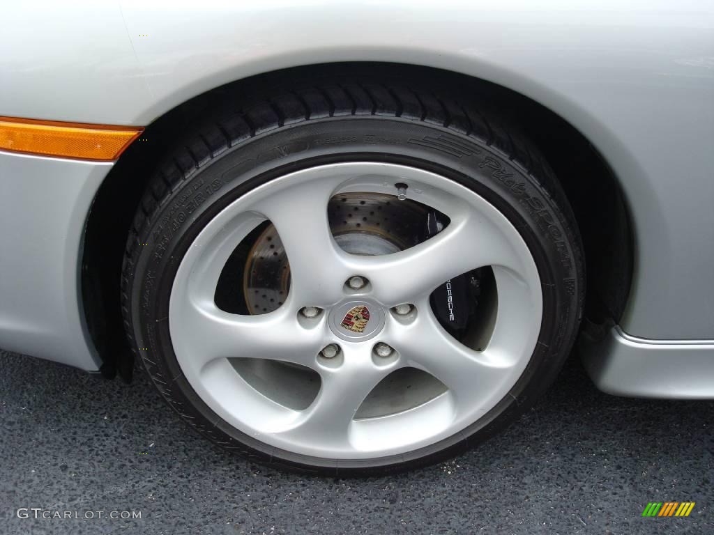 2003 911 Carrera Coupe - Arctic Silver Metallic / Black photo #22