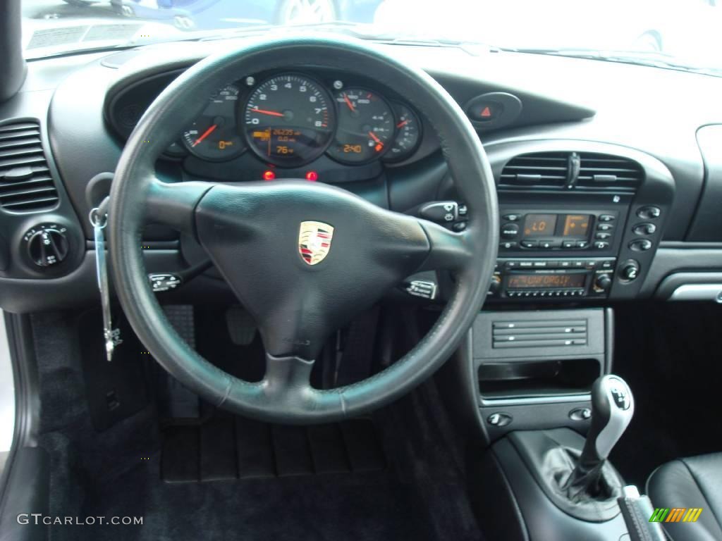 2003 911 Carrera Coupe - Arctic Silver Metallic / Black photo #25