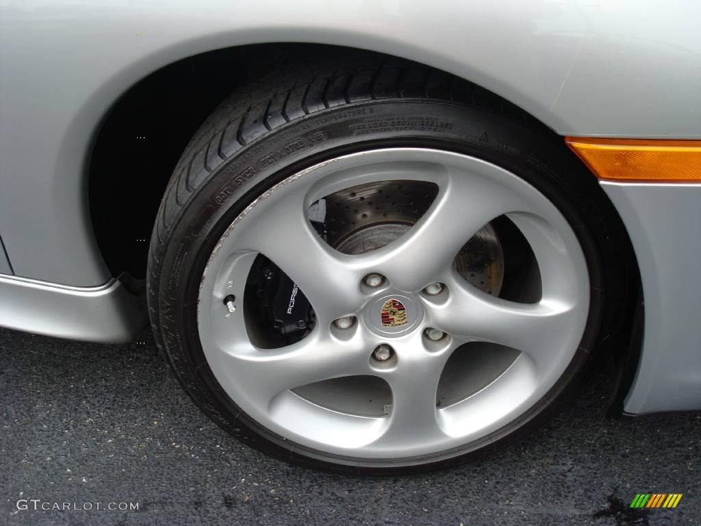 2003 911 Carrera Coupe - Arctic Silver Metallic / Black photo #28