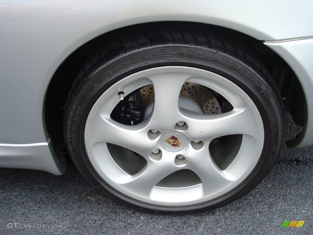 2003 911 Carrera Coupe - Arctic Silver Metallic / Black photo #30
