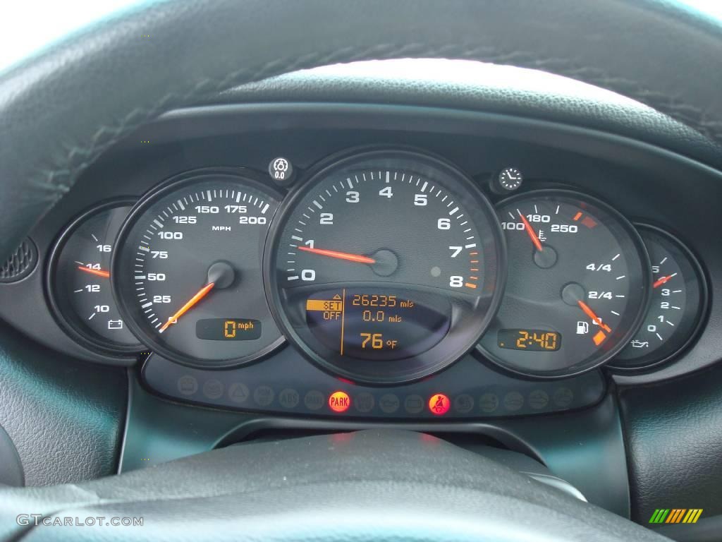 2003 911 Carrera Coupe - Arctic Silver Metallic / Black photo #33