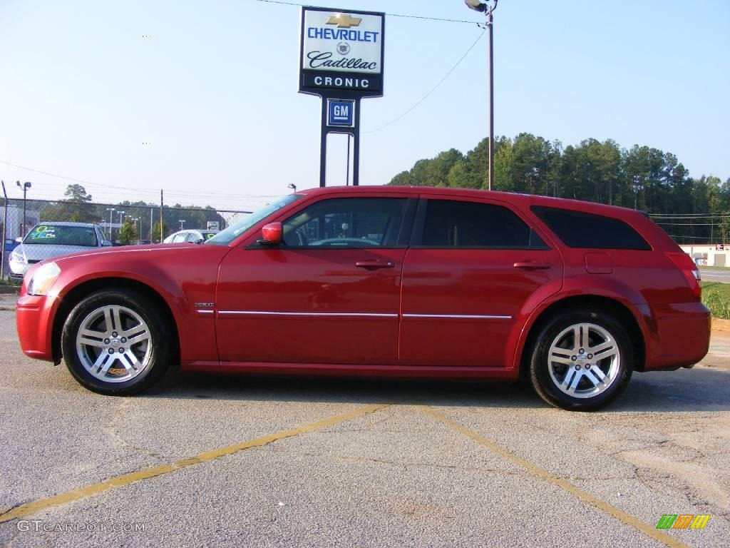 Inferno Red Crystal Pearl Dodge Magnum
