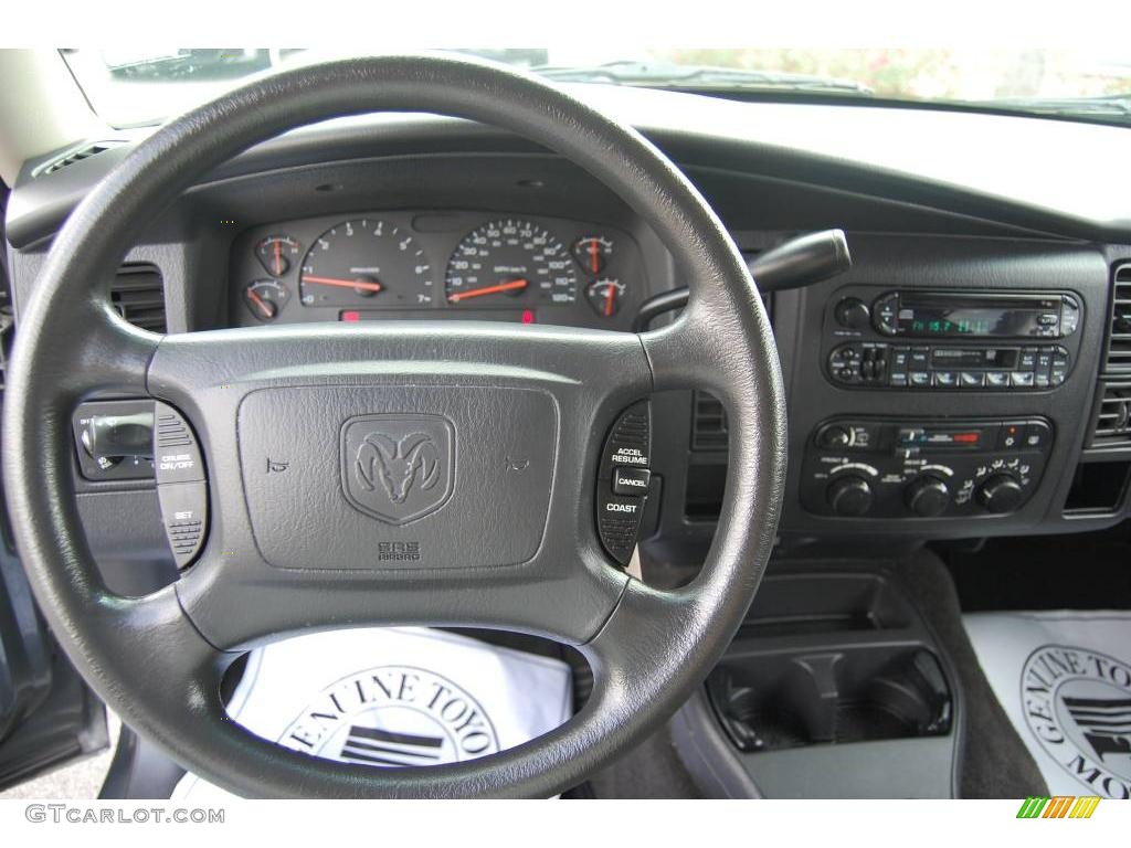 2003 Durango SLT - Graphite Metallic / Dark Slate Gray photo #9