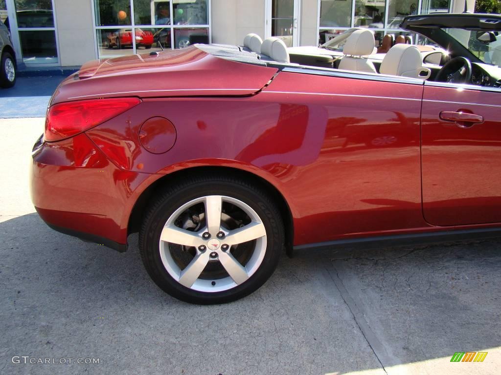 2008 G6 GT Convertible - Performance Red Metallic / Light Taupe photo #25