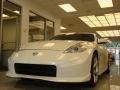 2009 Pearl White Nissan 370Z NISMO Coupe  photo #3