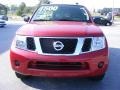 2010 Red Brick Nissan Pathfinder S FE+  photo #3