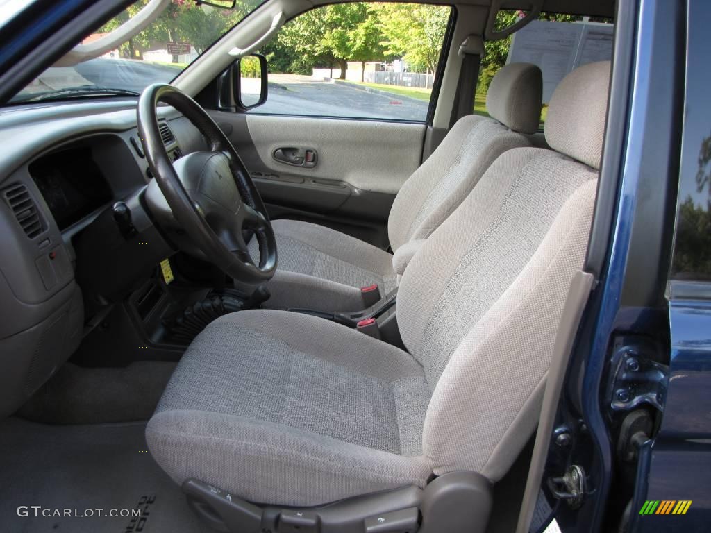1999 Montero Sport XLS 4x4 - Royal Blue Pearl / Tan photo #8